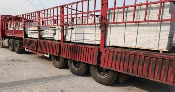 湖南 白麻荔枝面外墙干挂，工厂装车日常