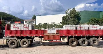 湖南 芝麻灰花岗岩地铺石出货日常