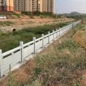 湖南 白麻河道栏杆效果展示图