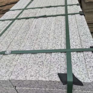 湖南 白麻花岗岩直行盲道石，盲条，地铺石