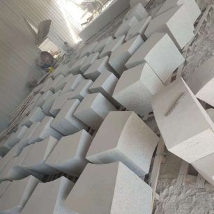 湖南 白麻花岗岩异形坐凳