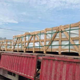 湖南 芝麻白花岗岩地铺石出口专车-泰国游