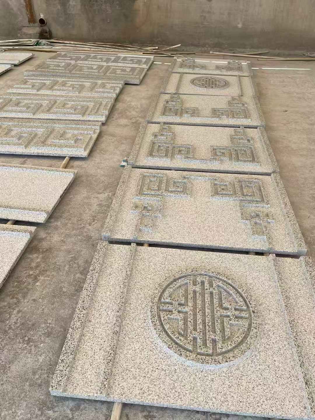 湖南 白麻花岗岩外墙立面雕刻板