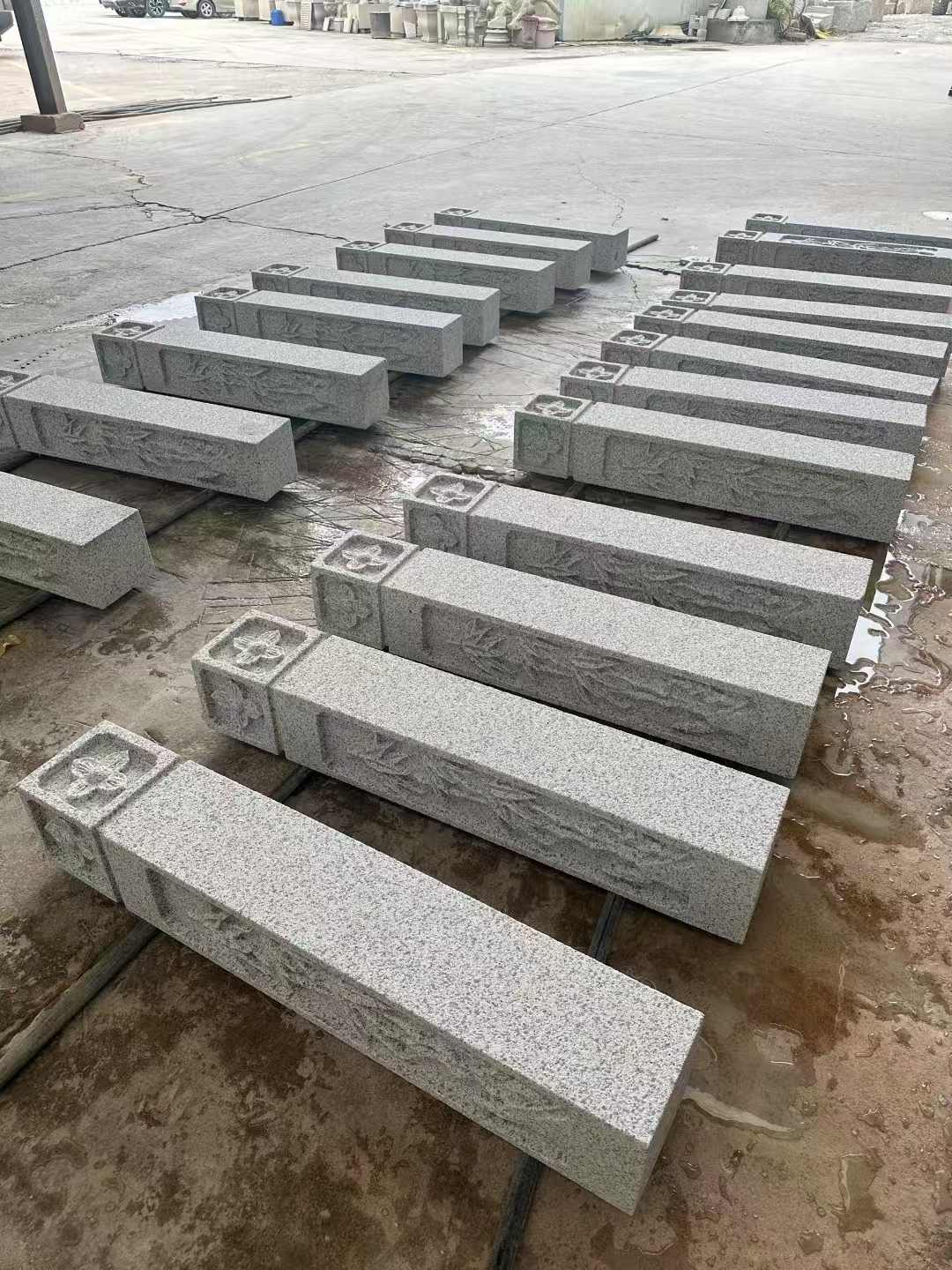 湖南 白麻方柱雕花防水