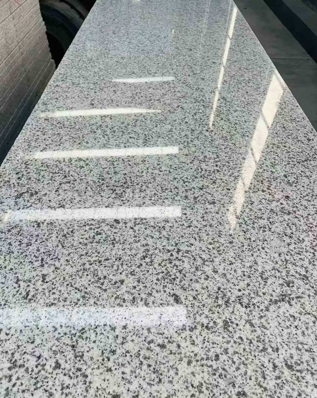 湖南 白麻花岗岩光面毛板