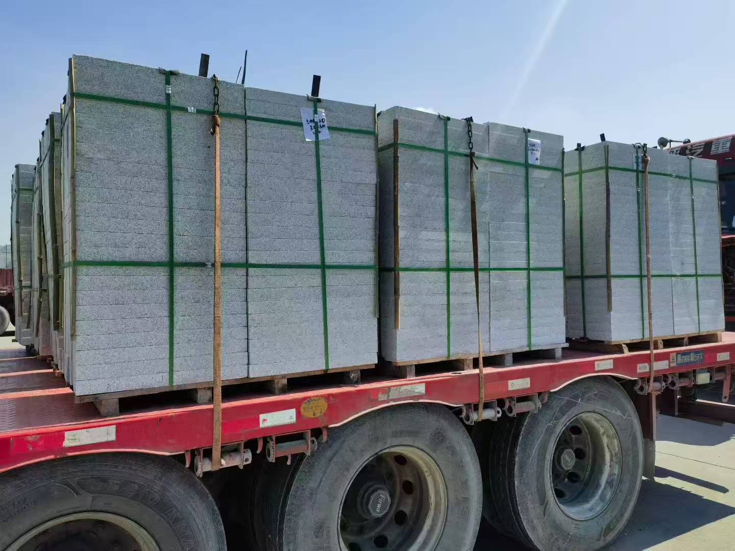 湖南芝麻白花岗岩出货日常地铺石